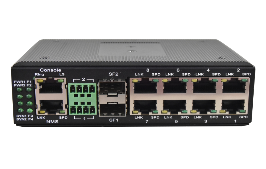 香蕉视频91黄片科技-非网管 工业级8路百兆电1路百兆光  光纤收发器